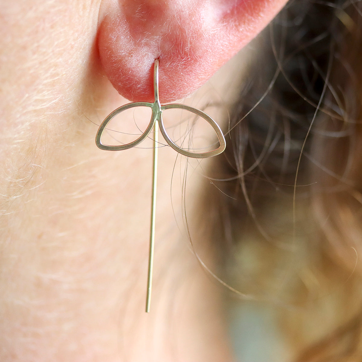 Petal Threader Earrings