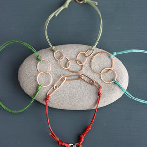 Together Corded Bracelet