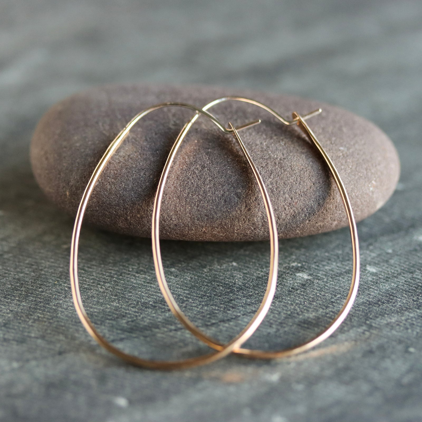 Vessel Hoop Earrings