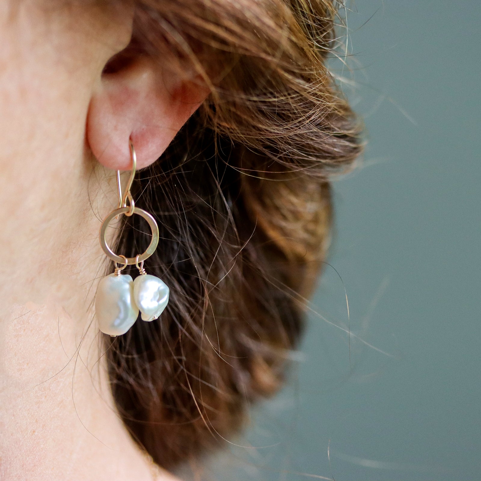 Clara Pearl Drop Earrings