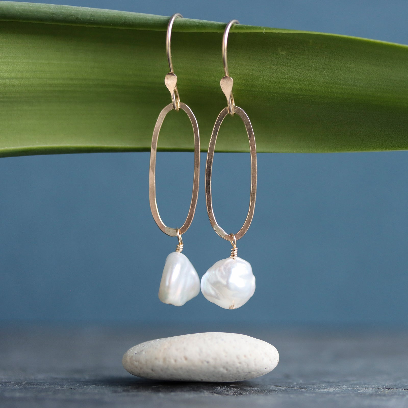 Eva Pearl Drop Earrings