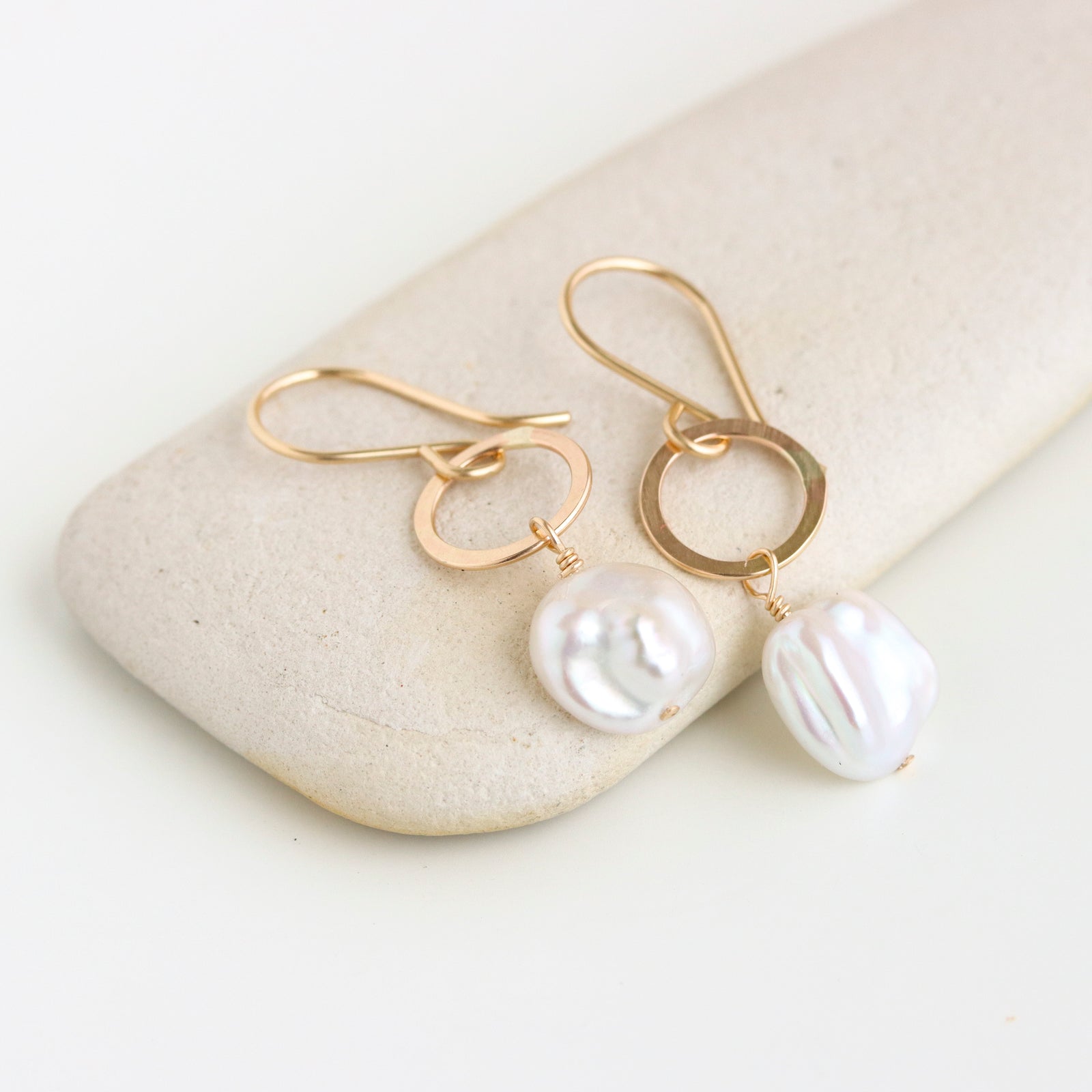 Hera Pearl Drop Earrings