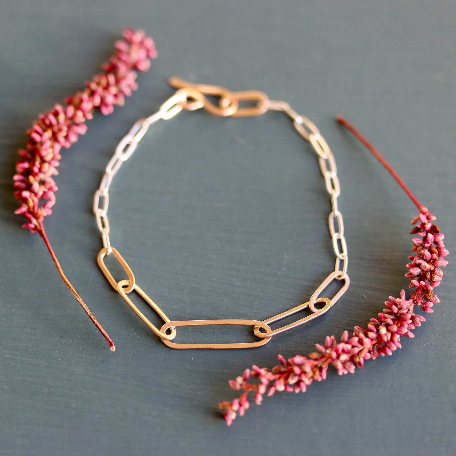 Lottie Paperclip Link Bracelet