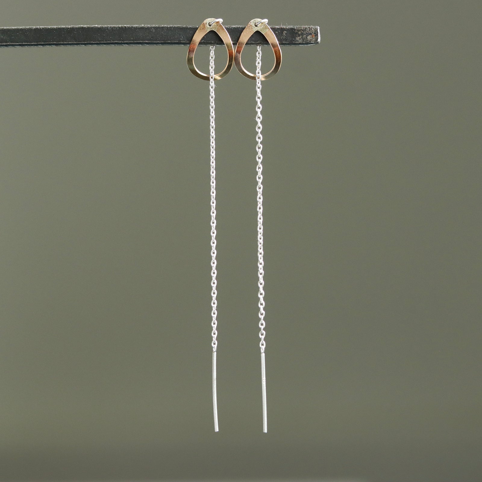 Revive Chain Threader Earrings