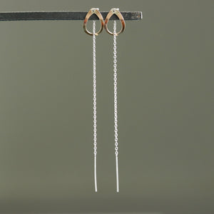 Revive Chain Threader Earrings