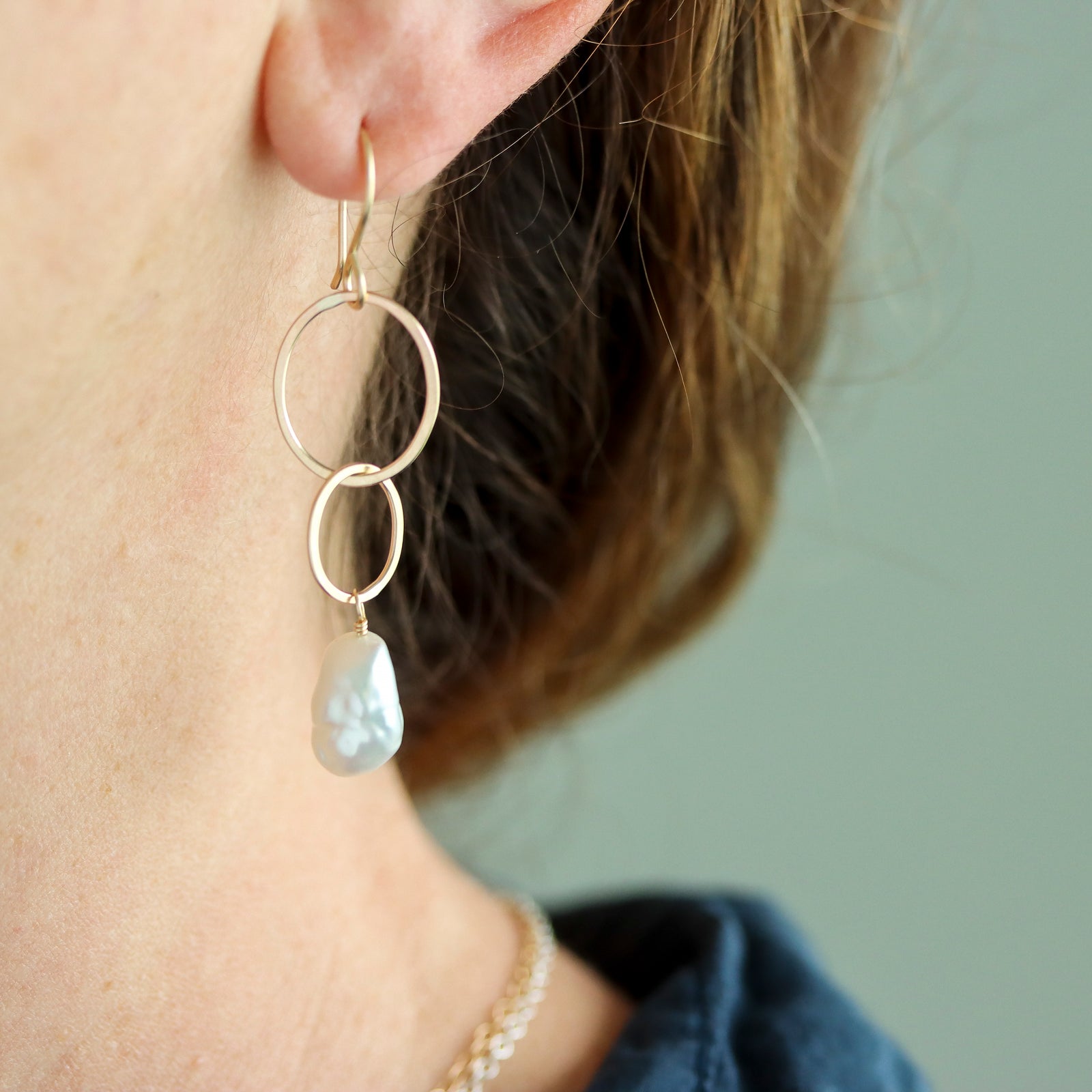 Sophia Pearl Drop Earrings