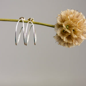 Wave Post Hoops - 4 sizes