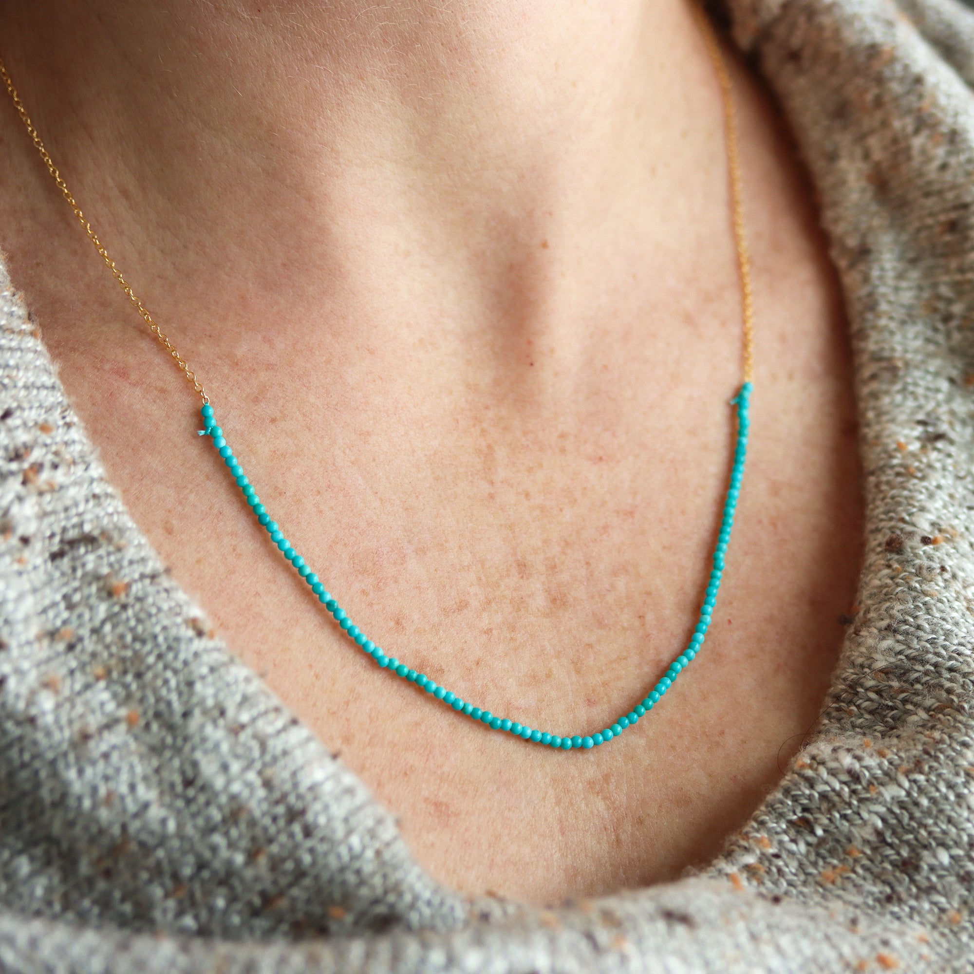 Turquoise Necklace and/or Wrap Bracelet