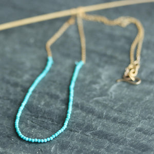 Turquoise Necklace and/or Wrap Bracelet