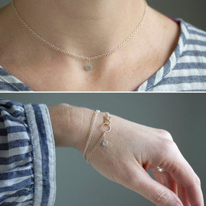 Minima Convertible Wrap Bracelet and Choker Necklace