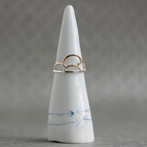 Cloud Ring - Handmade Bohemian Inspired Stacking Ring Design - Rebecca ...