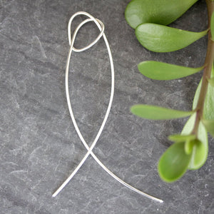Knot Hair Stick - Handmade Silver or 14k Gold Fill Hair Pin