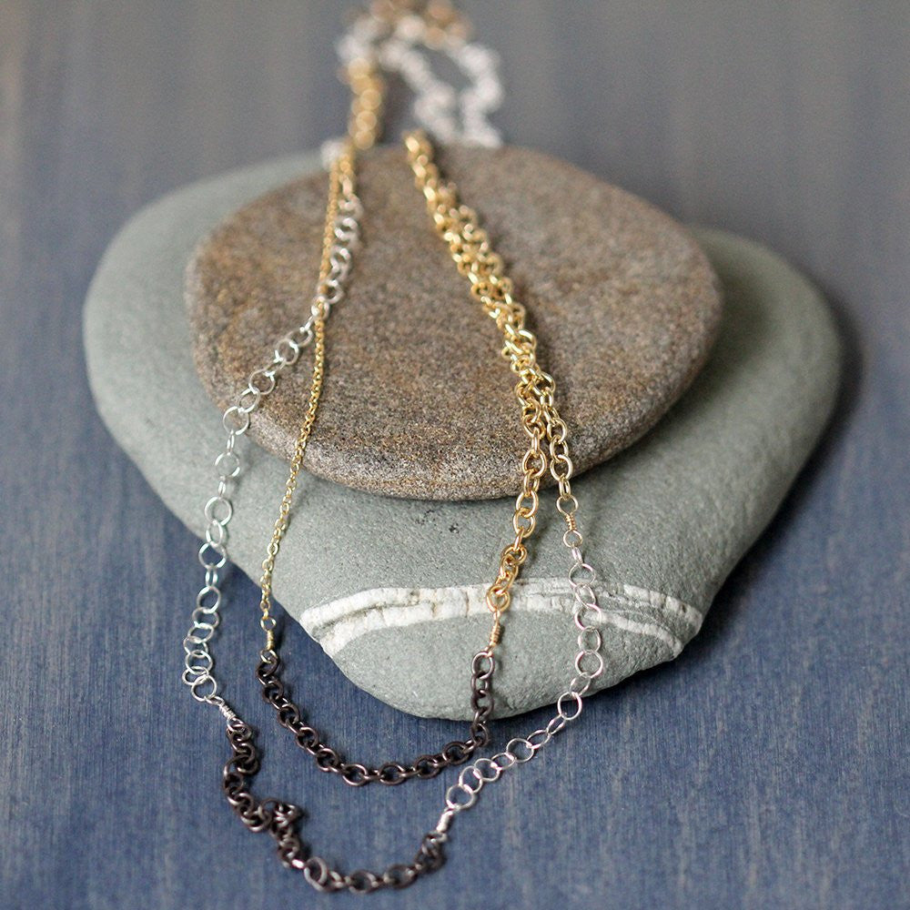 Tapestry Necklace - Double Wrapping Necklace of Many Different Chains