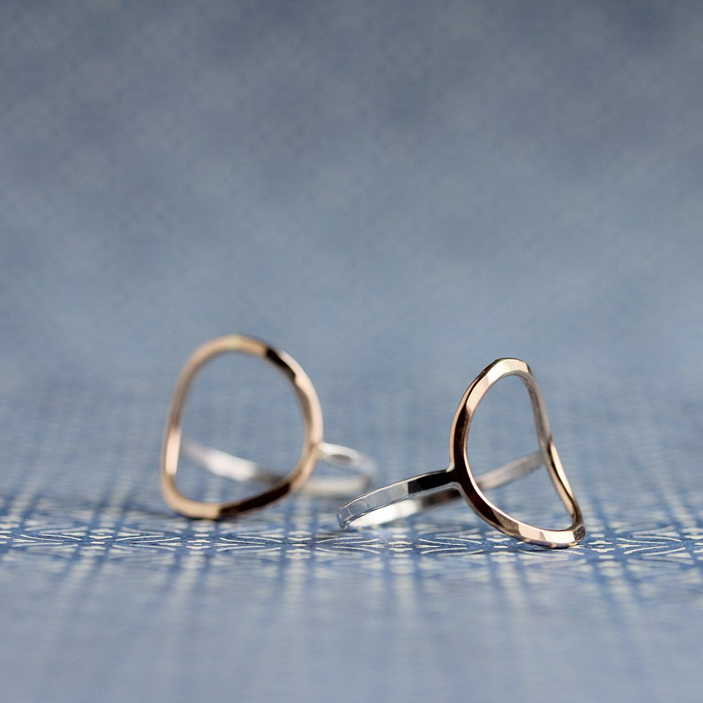 Circle Ring - Handmade Simple Geometric Ring