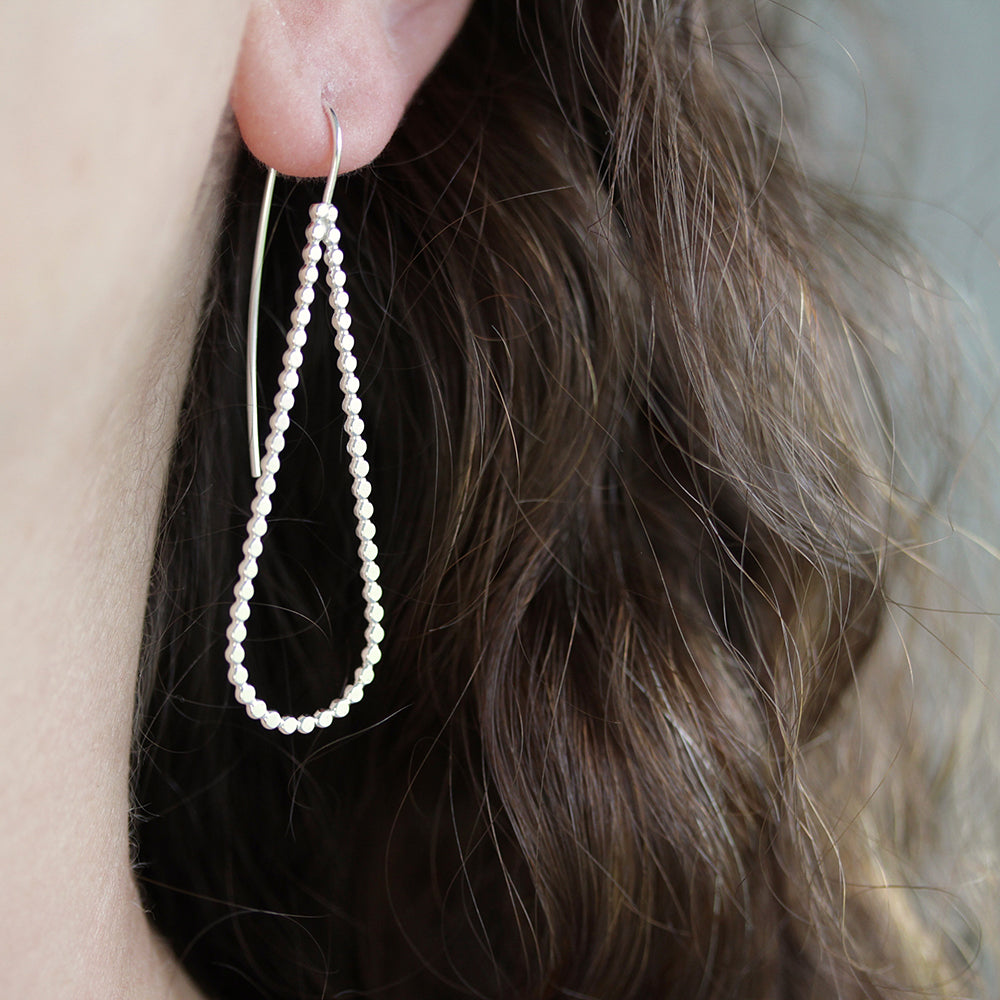 Dotted Teardrop Earrings
