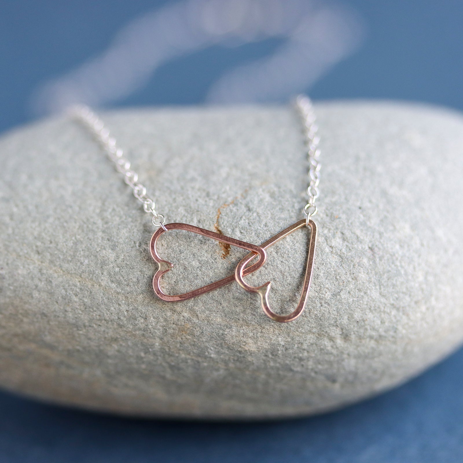 Linked Heart Necklace