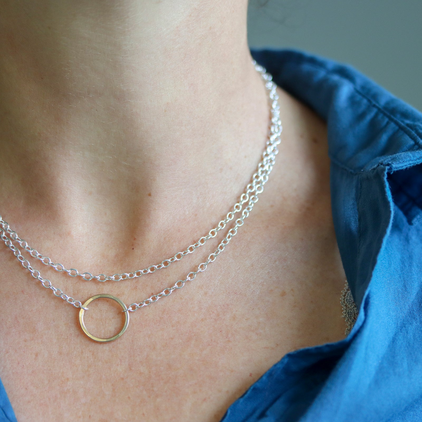 Circle Wrap Necklace