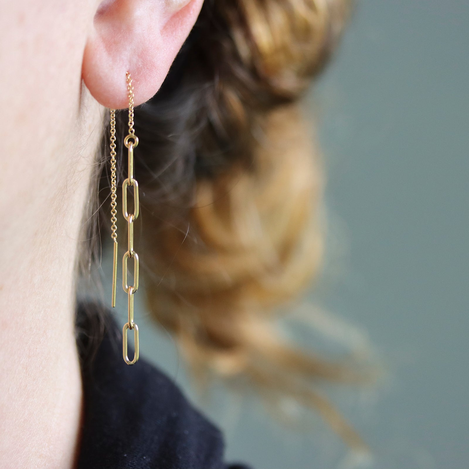 Sphinx Threader Earrings
