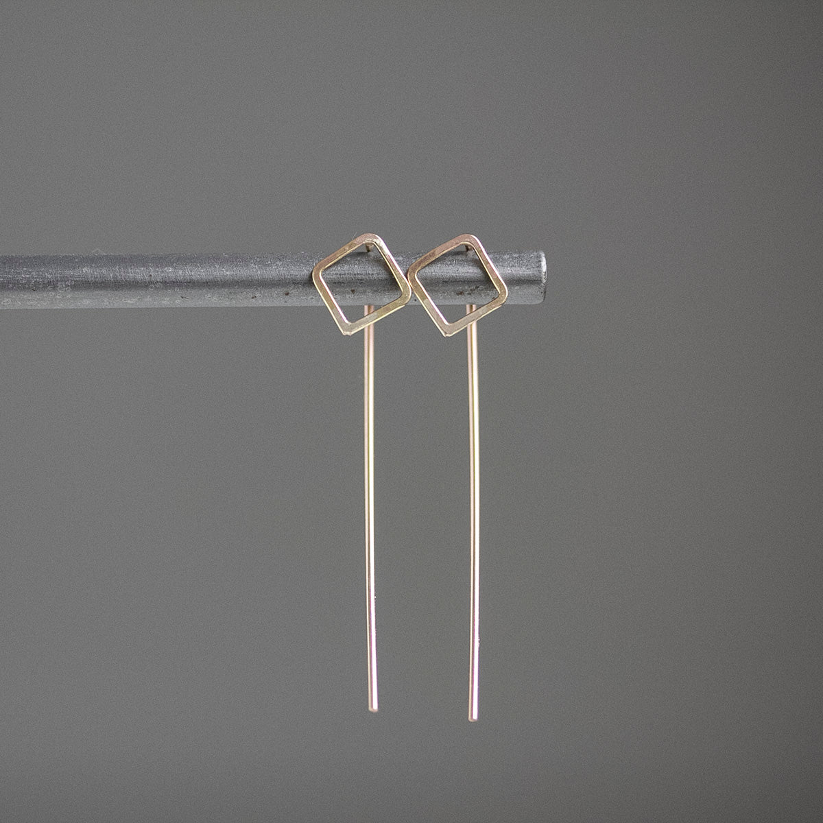 Square Threader Earrings