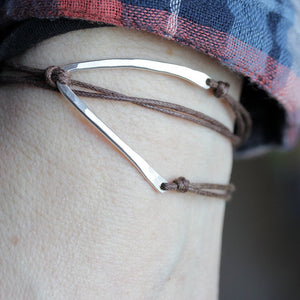 Wish Bracelet - Wishbone Inspired Boho Geometric Wrap Bracelet